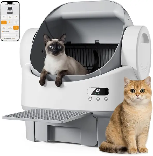 Elektrisches Katzenklo Selbstreinigend, 6…