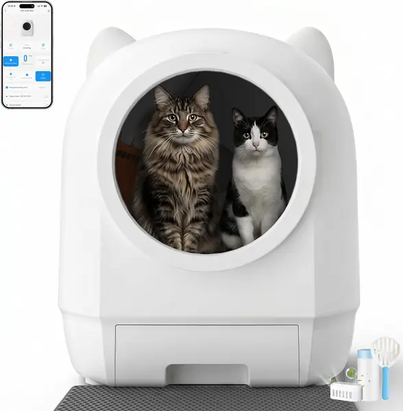 Elektrisches Katzenklo Selbstreinigend, die…