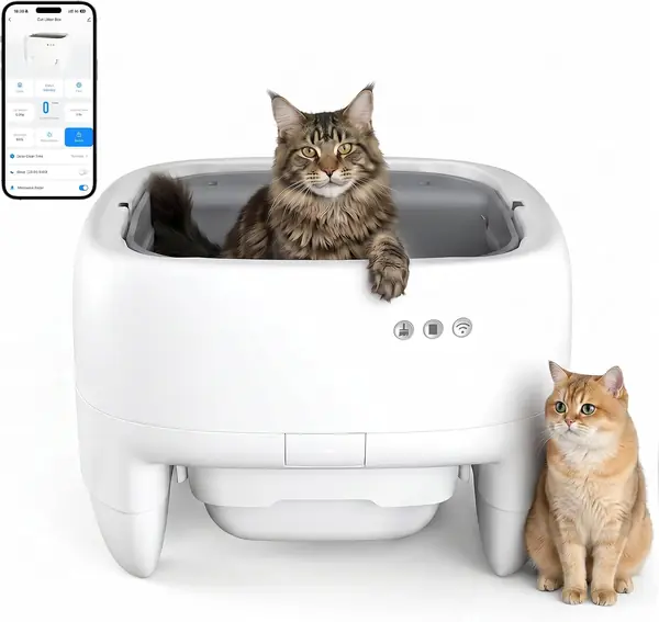 Elektrisches Katzentoilette Selbstreinigend