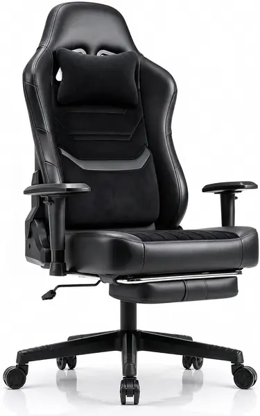 Gaming Stuhl für Erwachsene (Big & Tall), Belastbar bis…