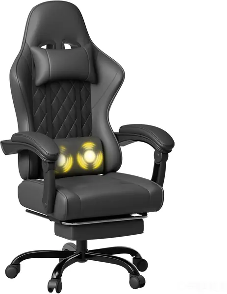 Gaming Stuhl, Schreibtischstuhl mit…