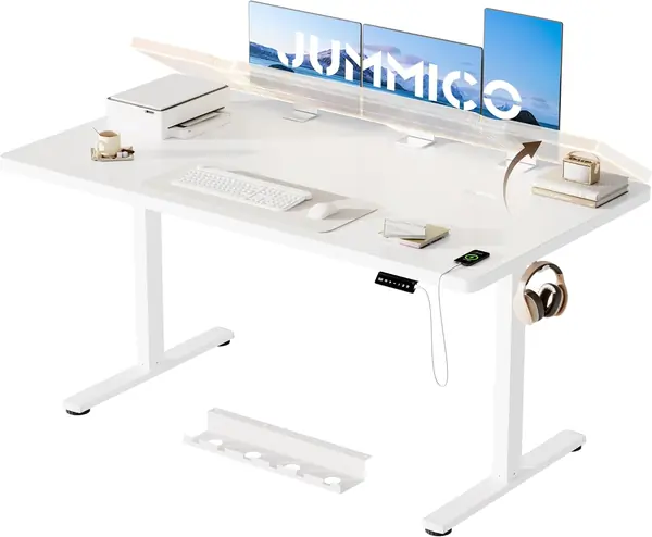 Höhenverstellbarer Schreibtisch 160x80cm, Schreibtisch…